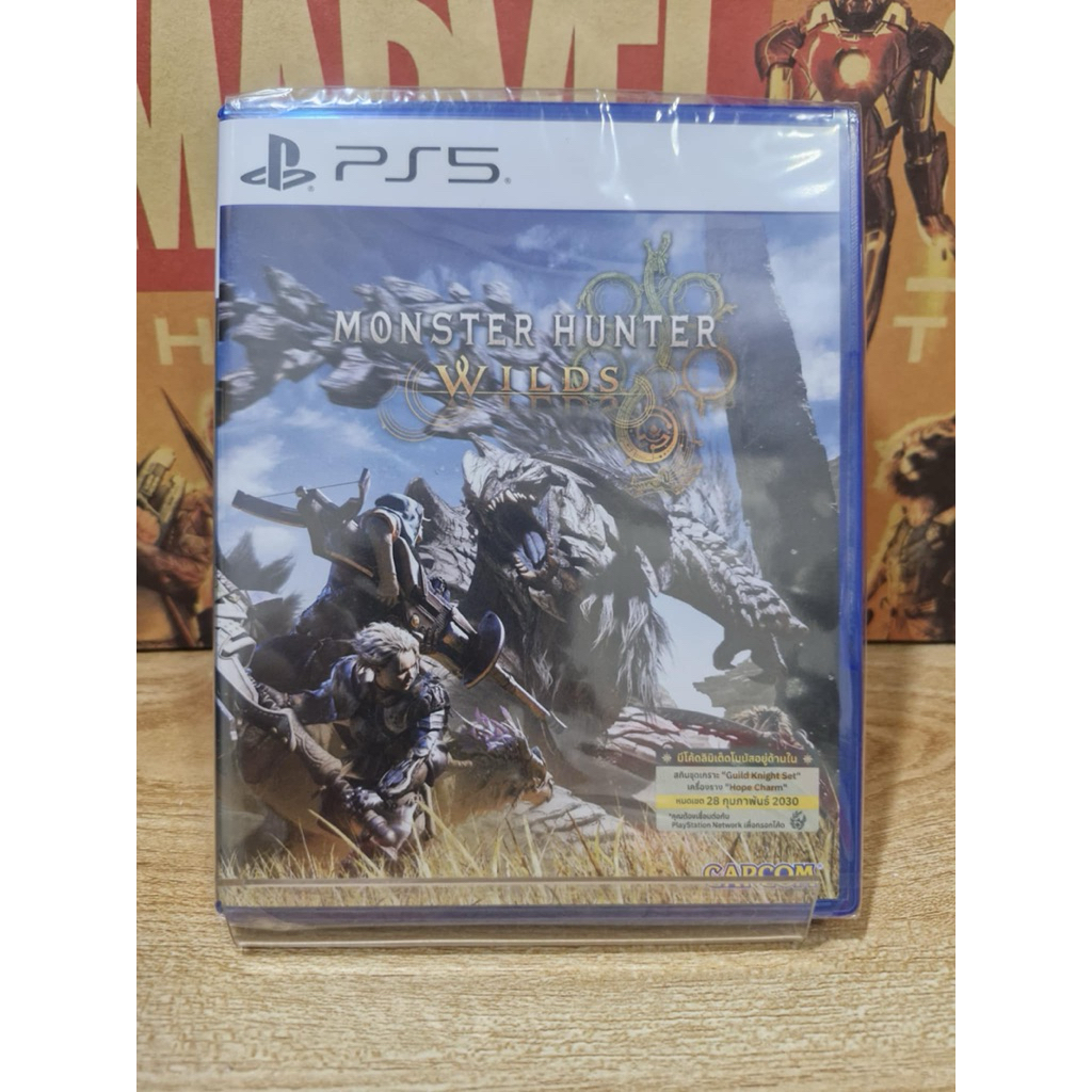 แผ่นเกมส์Ps5 เกมส์ Monster Hunter Wilds