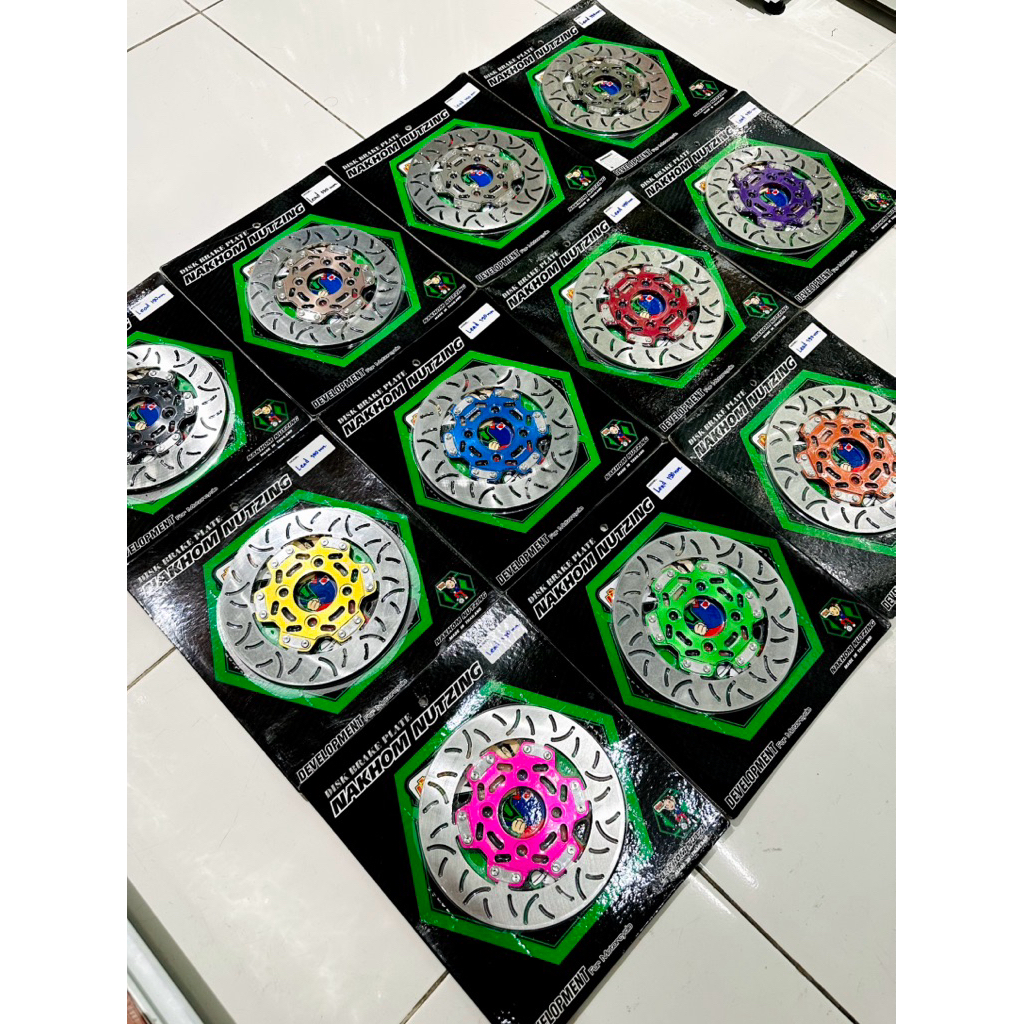 น้าคมน็อตซิ่ง จานสร้างน้าคมหมุดกิ๊ปใบลายNY(ขนาด190mm.) LEAD125 ราคา ถูกที่สุด ดีลบีเคเค แกลเลอรีภาพที่ 3