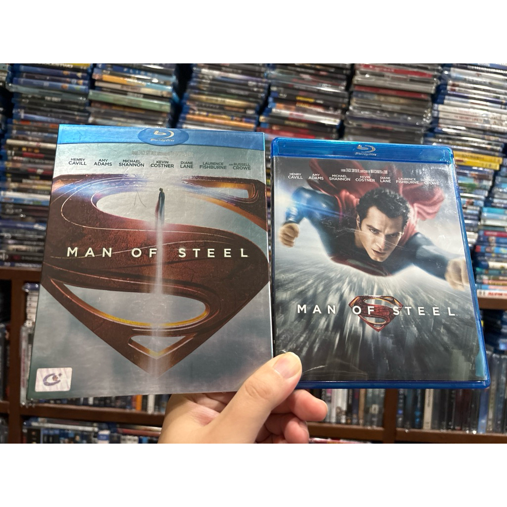 Man Of Steel : บุรุษเหล็ก ซุปเปอร์แมน : Blu-ray แผ่นแท้ มีเสียงไทย บรรยายไทย หนังดี น่าสะสม