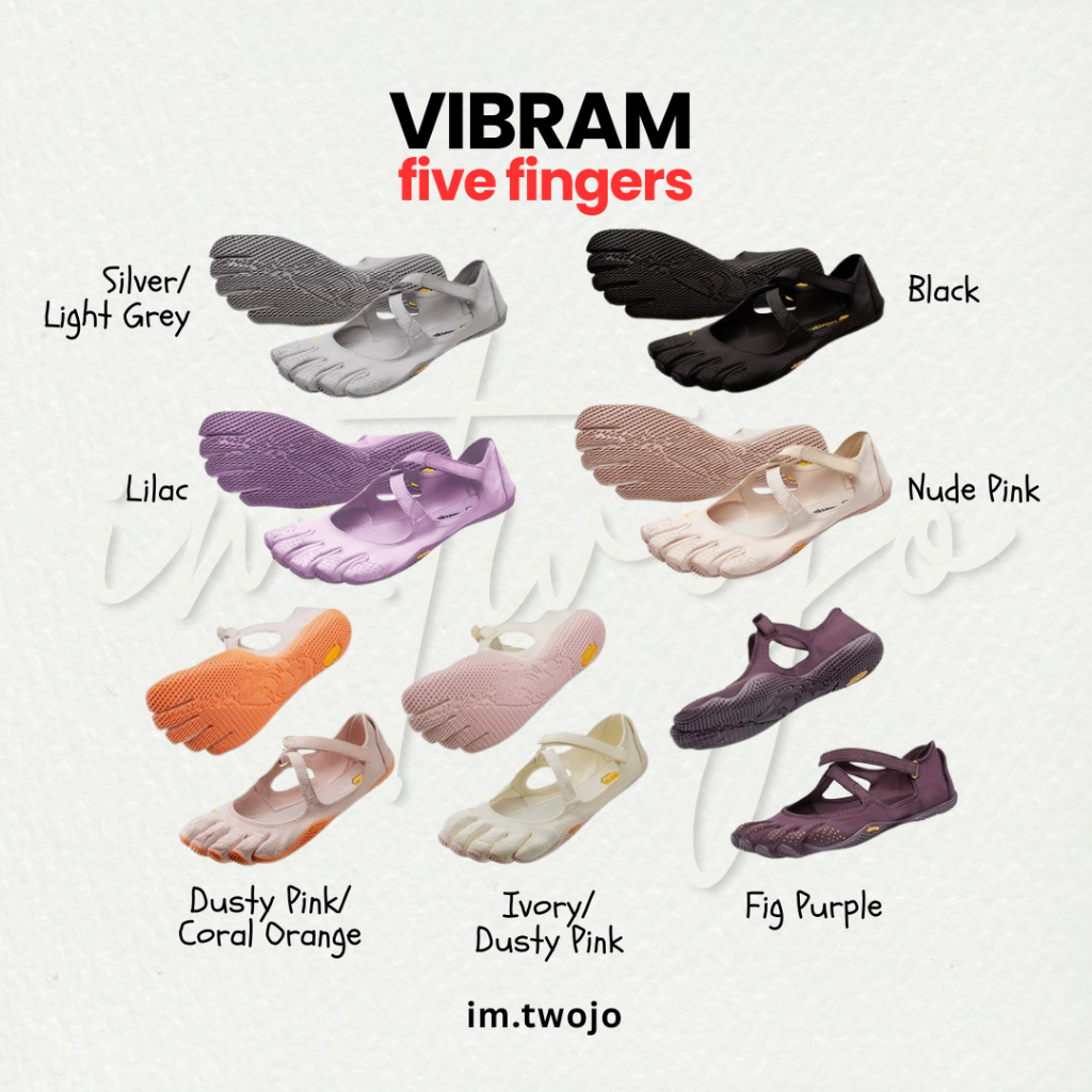 พรีออเดอร์ Vibram - Five Fingers รองเท้าโยคะ พิลาทิส