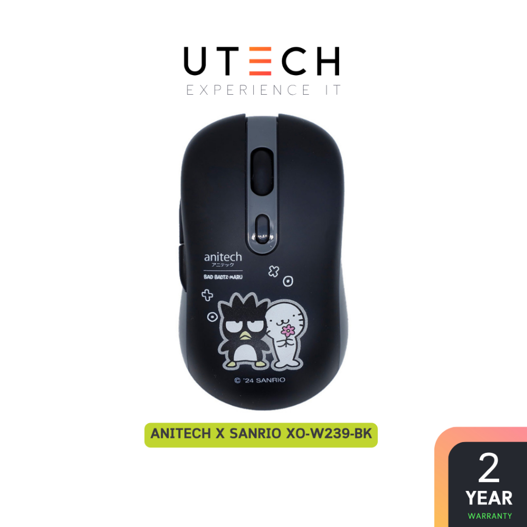 เมาส์ไร้สาย Anitech X Sanrio Dual Function By UTECH