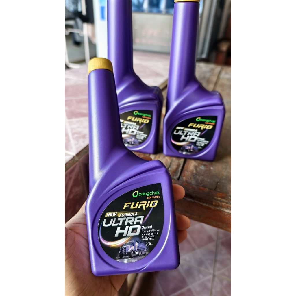 ตรงปกหัวเชื้อน้ำมันดีเซล furio ultra HD diesel fuel additive ขนาด 200 mL. จำนวน 1 ขวด