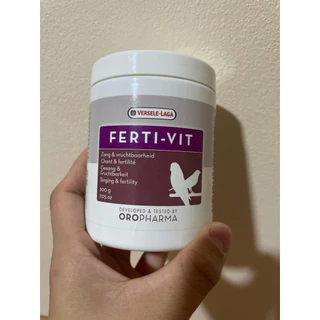 Ferti-Vit อาหารเสริมนกเร่งเชื้อ เร่งผสมพันธุ์ วิตามินช่วยกระตุ้นการผสมพันธุ์ OROPHARMA (แบ่งขาย)(ล็อตใหม่หมดอายุ กย.70))