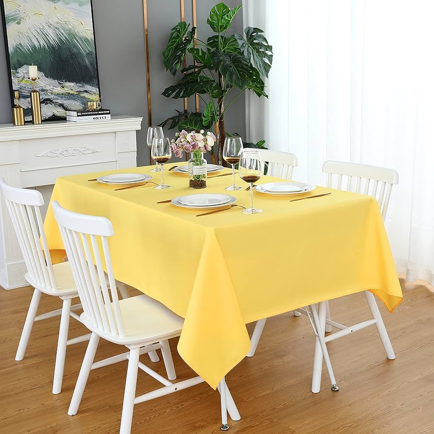ผ้าปูโต๊ะ พลาสติกกันน้ำ พลาสติกคลุมโต๊ะ ปาร์ตี้ วันเกิด Plain Color Plastic Tablecloth Party Table Cover - รูปที่ 2