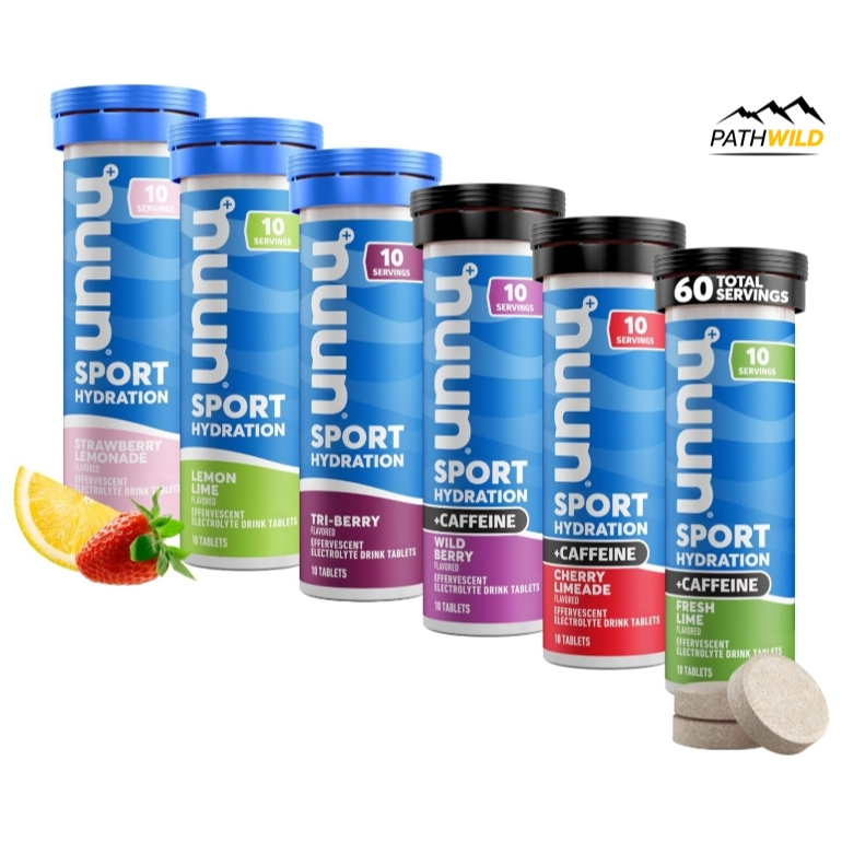 Nuun Sport Hydration เกลือแร่ออกกำลังกายชนิดเม็ดฟู่ ป้องกันตะคริว