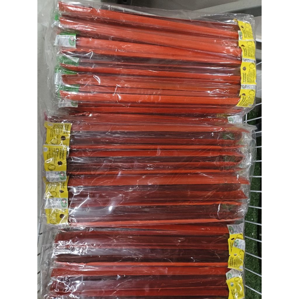 ที่คีบ คีบถ่านส้ม เหล็กคีบถ่านชุป ขนาด15นิ้ว แพ็ค12ชิ้น