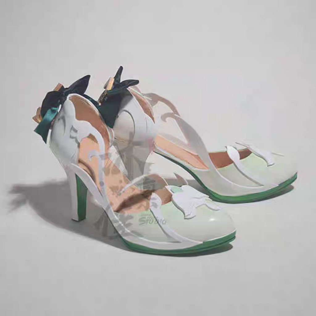 รองเท้าเอมิเลีย genshin impact cosplay Emilia