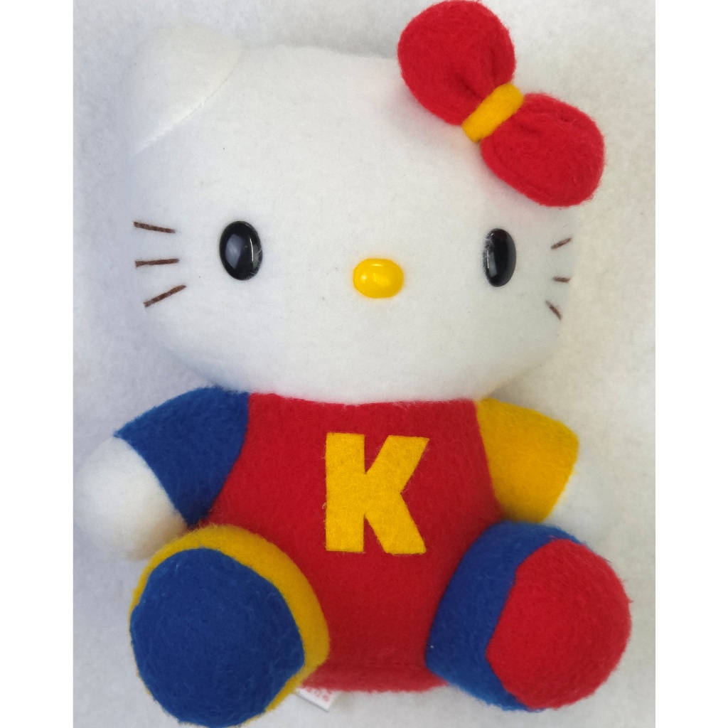 ตุ๊กตา Hello Kitty Eikoh 2001 Sanrio เฮลโหลคิตตี้ Eikoh 2001 Sanrio 6.5"