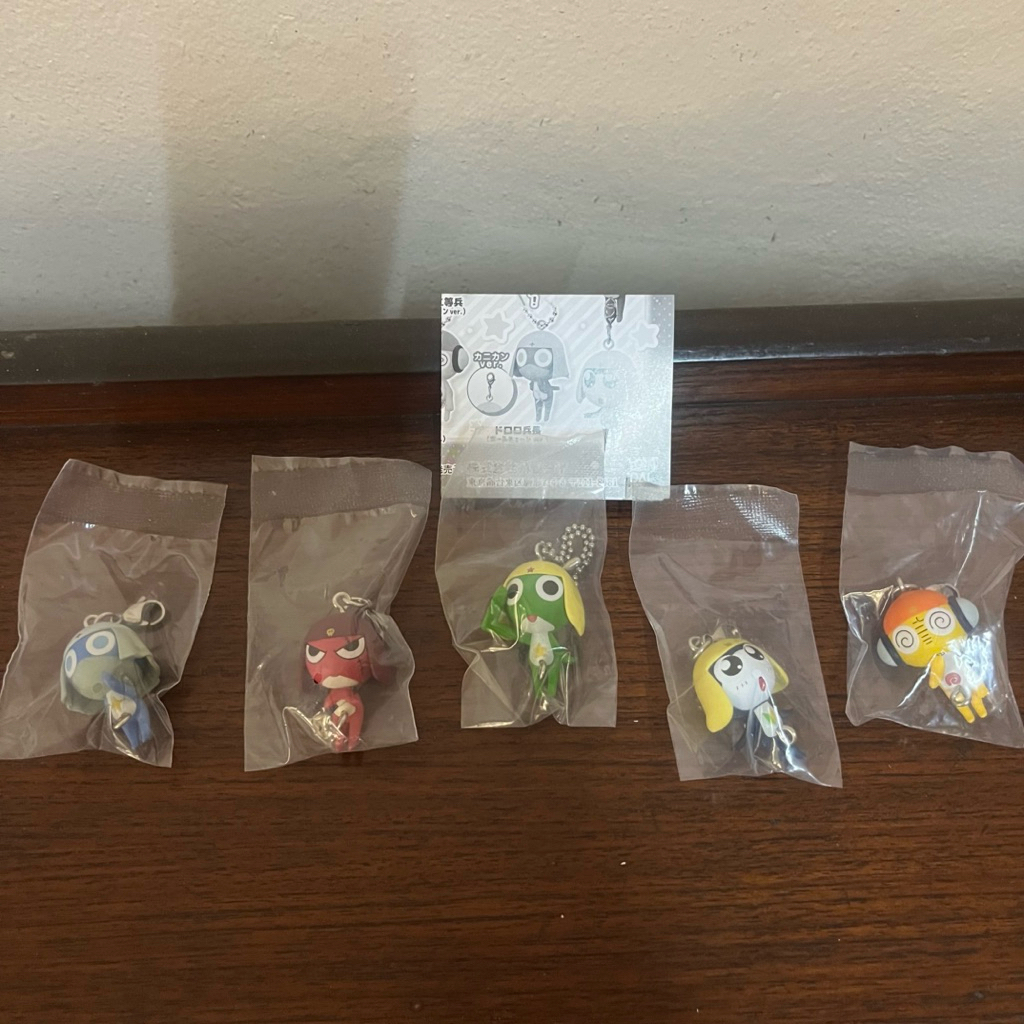 gashapon พวงกุญแจ keroro