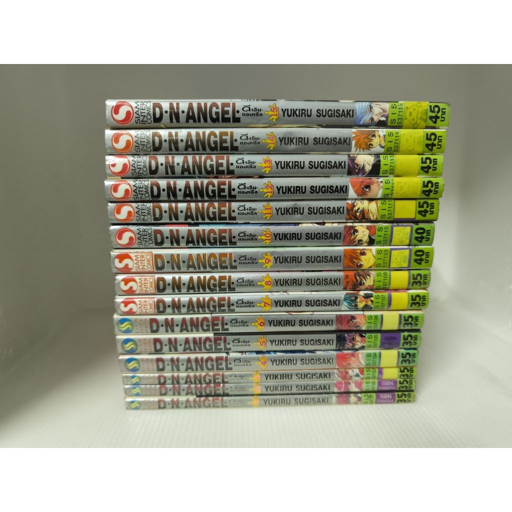 หนังสือการ์ตูน หนังสือการ์ตูน D•N•ANGEL 1-15 ออกมาแค่นี้