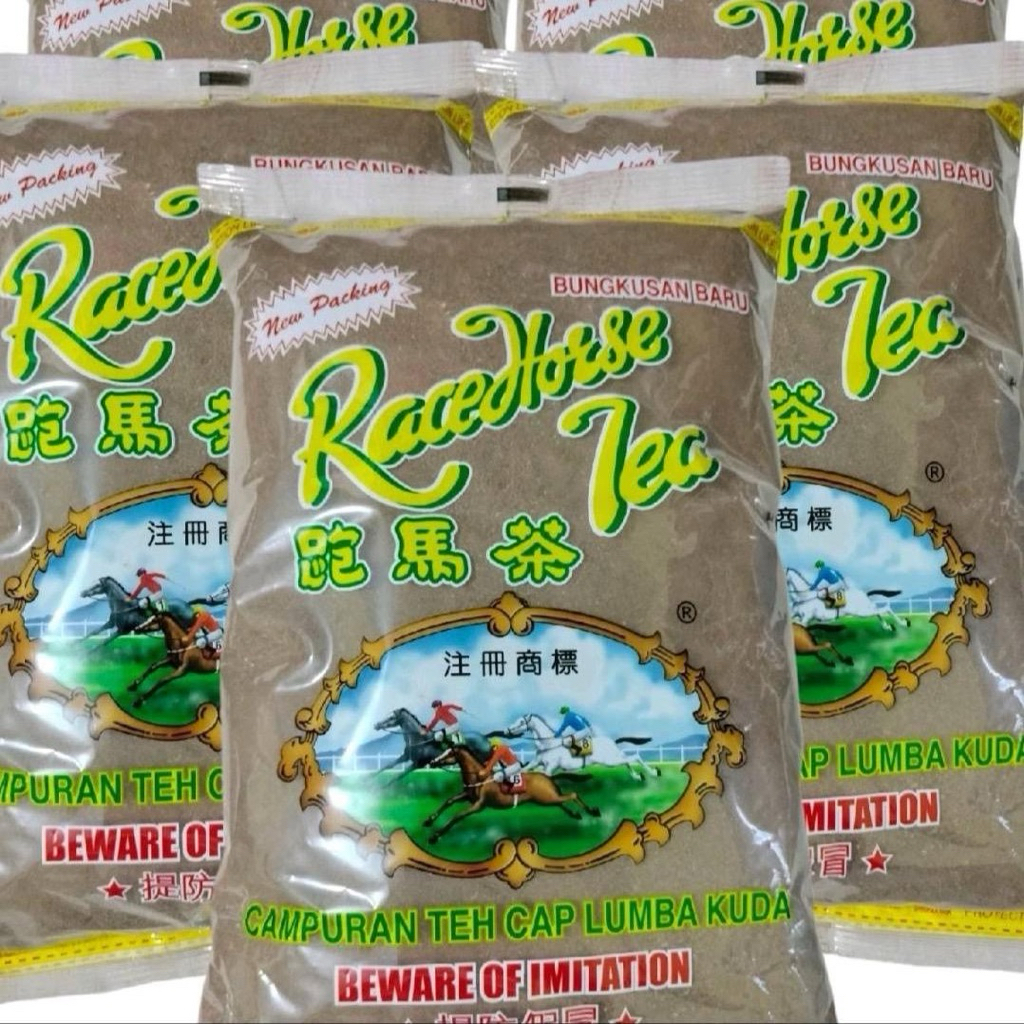 (ยกแพ็ค5ถุง5กก.)ชาม้าแข่ง ม้าวิ่ง ถุงใส ชาใต้