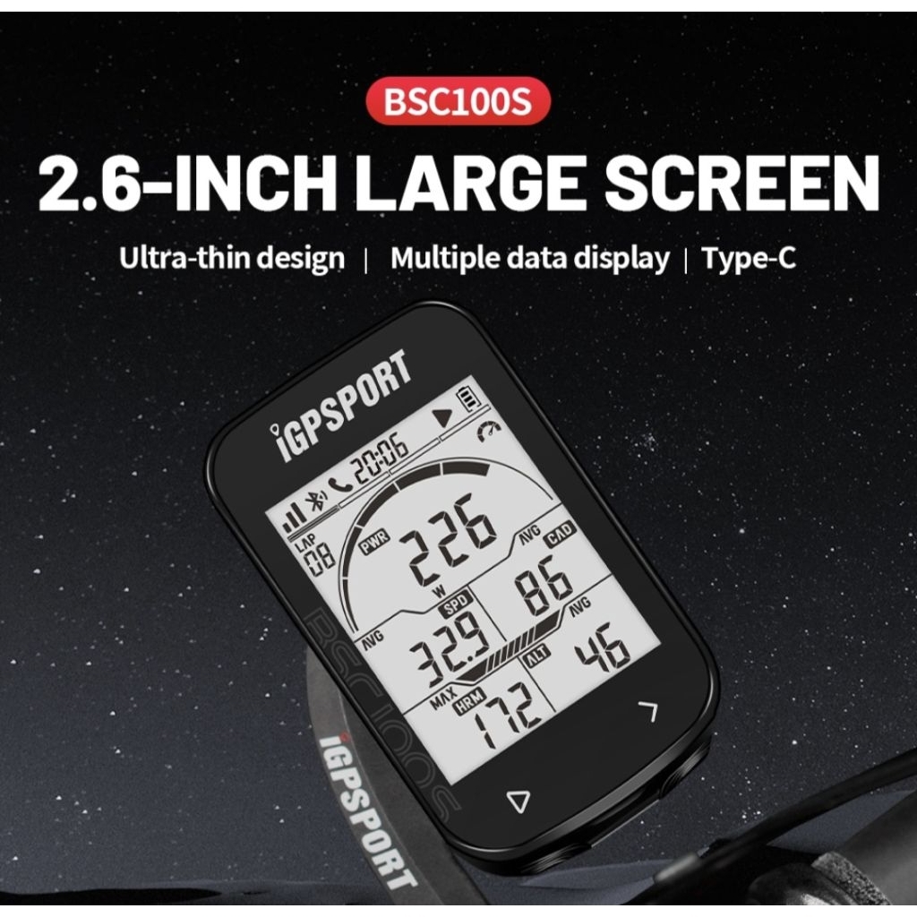 ไมล์จักรยาน igpsport BSC100S