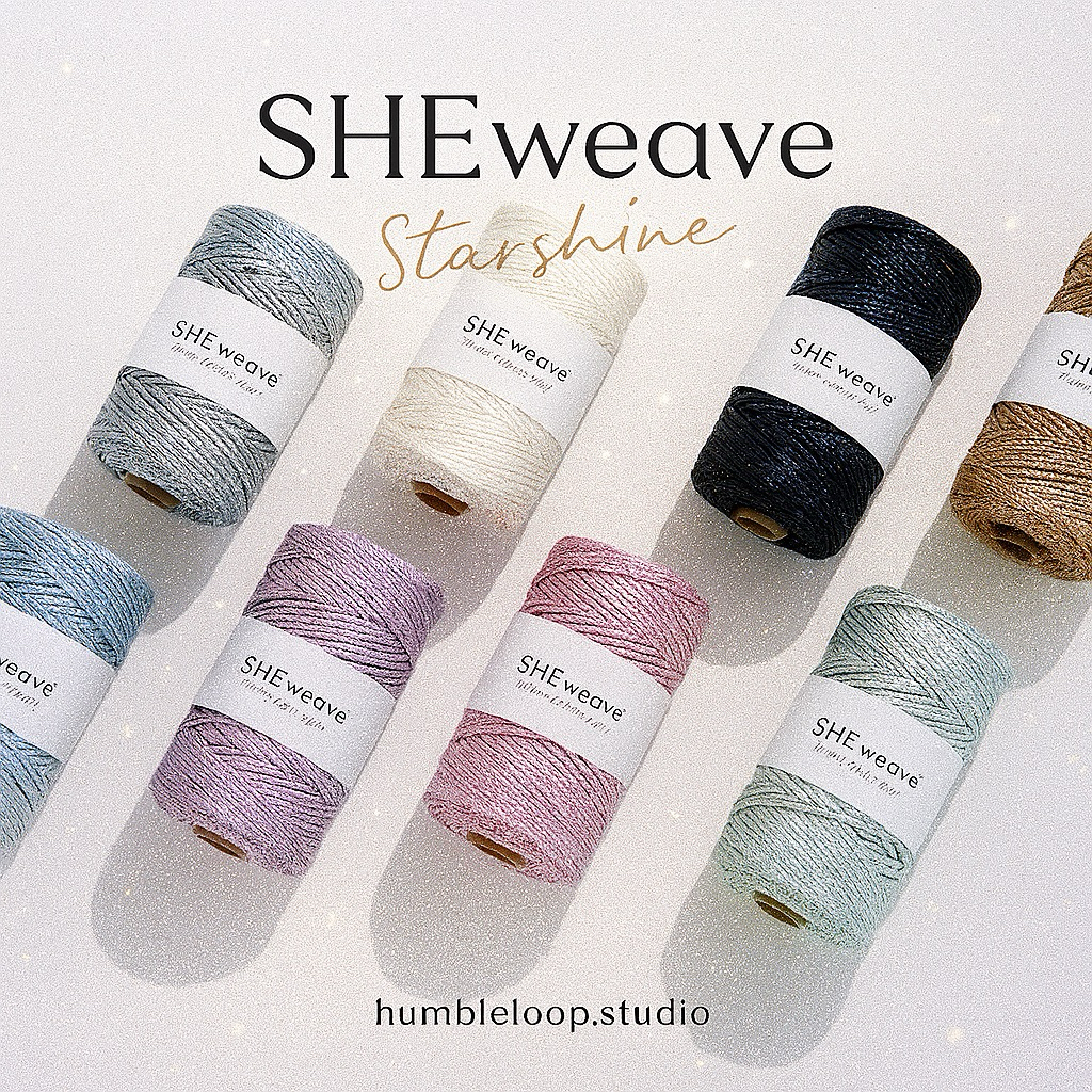(พร้อมส่งจากไทย) 𝗦𝗛𝗘𝘄𝗲𝗮𝘃𝗲 𝟯𝗺𝗺. เชือกสำหรับงานถักMACRAME 🧶