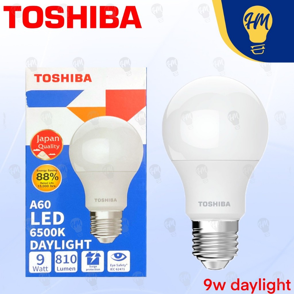 Toshiba หลอดไฟ LED 9W แสงขาว