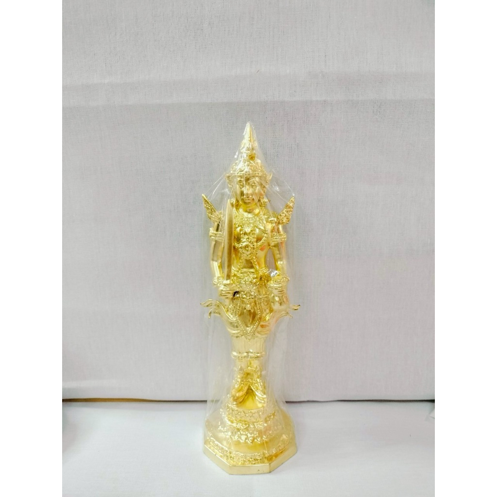 พระชัยมงคลทองเหลือง พระชัย พระภูมิ พระภูมิทองเหลือง ศาลพระภูมิ เจว็ต เจ้าที่