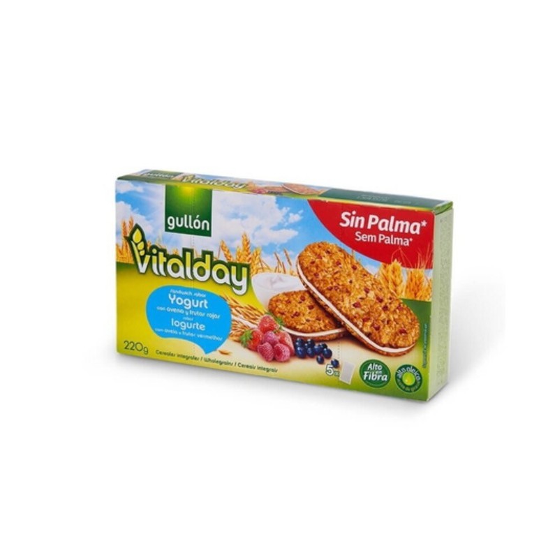 กูยองไวทัลเดย์โยเกิร์ตโอ๊ตเรดฟรุ๊ท220ก  GULLON