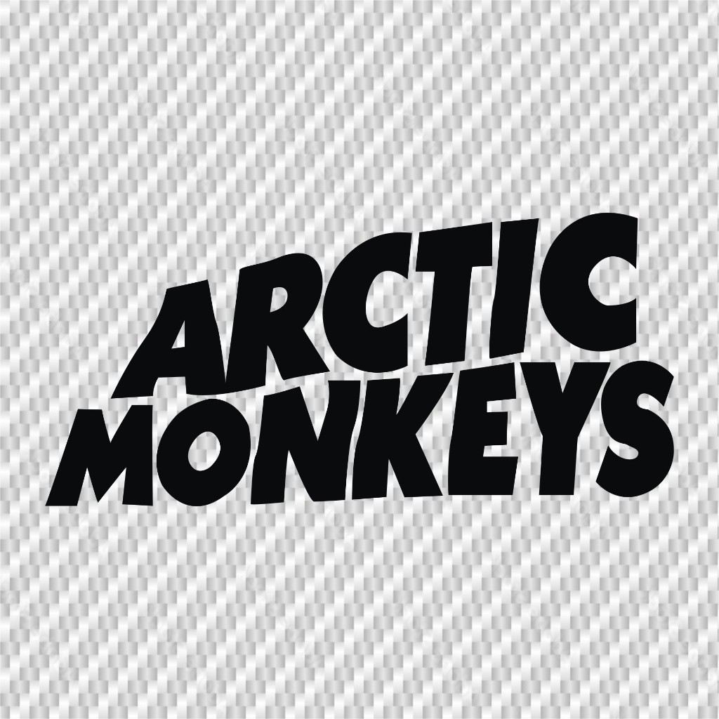 arctic monkey สติกเกอร์ติดรถ พีวีซี กันน้ำ ขนาด 6 x 13 cm ราคาชิ้นละ 19 บาท มีหลายสีให้เลือก * ไม่ใช่งานพิมพ์*