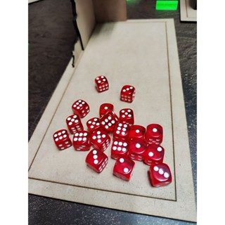 ชุดลูกเต๋า 20 ลูก ขนาด 14 มม. พร้อมถุงกำมะหยี่ ลูกเต๋า Dice …