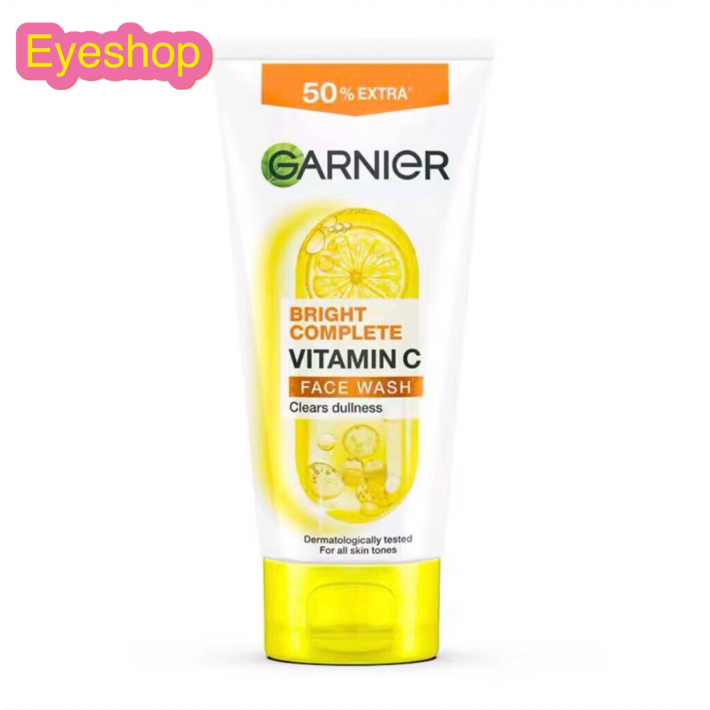 การ์นิเย่ ไบรท์ คอมพลีท ไบรท์เทนนิ่ง โฟม ของแท้100% 150 มล. 1 ชิ้น Garnier Bright
