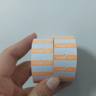 ( 720 ขิ้น / ม้วน ) สติกเกอร์ตีราคา ป้ายตีราคา ควรบริโภคก่อน SALE ป้ายติดราคา THANK YOU วันผลิต วันหมดอายุ