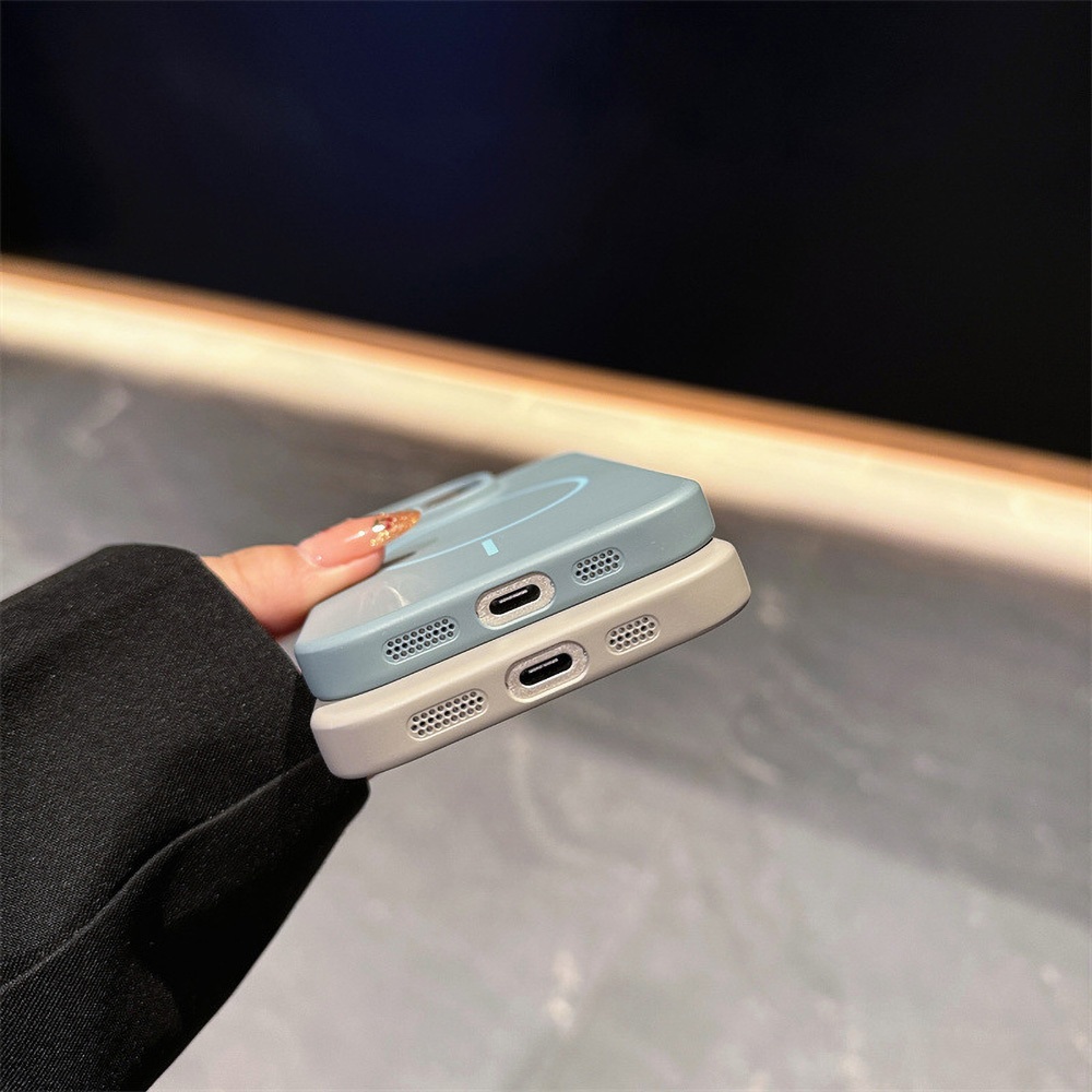 เคสโทรศัพท์ For iPhone 11 13 16 pro max 17 Case iPhone 14 15 pro max 12 13 pro max 13 Pro การจับคู่สีพีซี Magnetic ราคา ถูกที่สุด ดีลบีเคเค แกลเลอรีภาพที่ 7