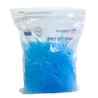 ปิเปตทิป 1000 ul Blue | Pipette Tip (500 pcs/bag) ยี่ห้อ Biosharp