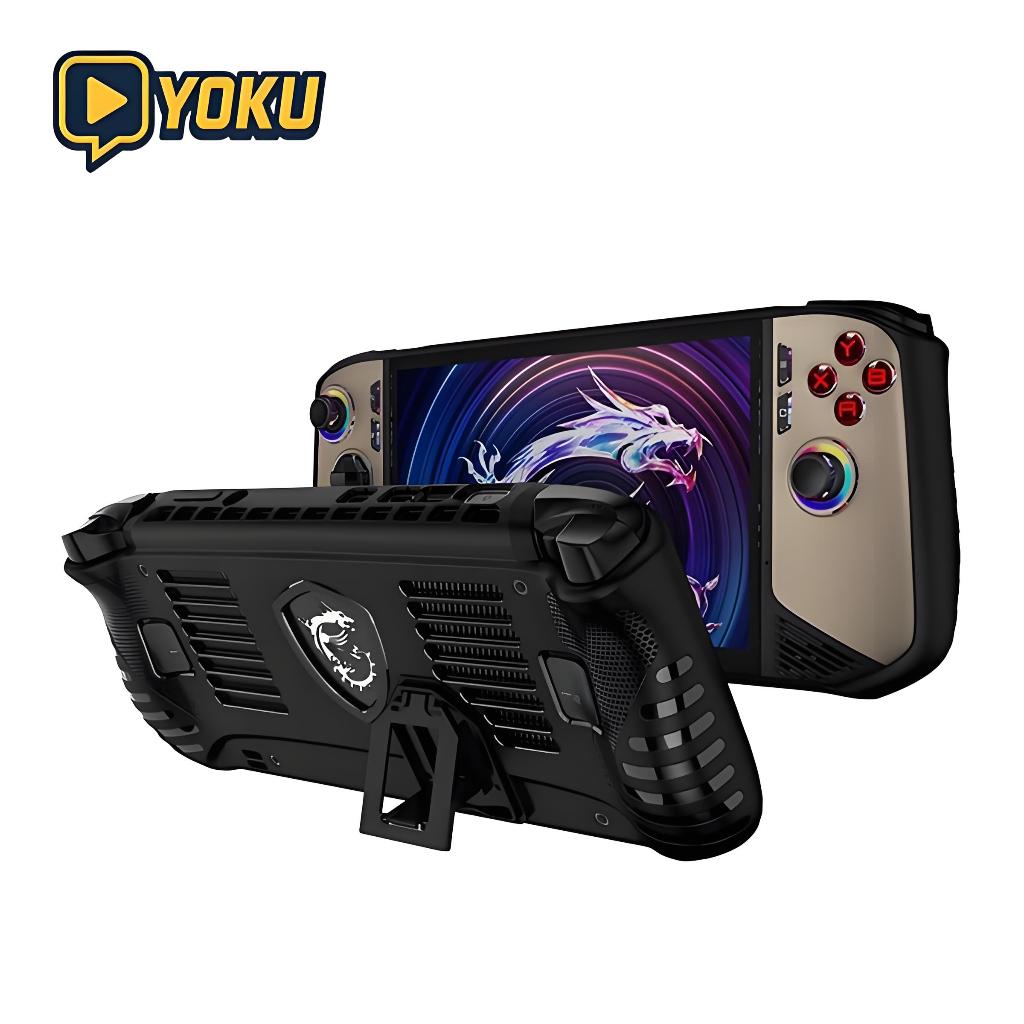 เคสป้องกัน MSI Claw 8 AI+/ Claw A8 BZ2EM [TPU + ซิลิโคน]กันกระแทกสูงสุด | ตัวยึดในตัว | พอดีเครื่อง | เล่นสบายมือ