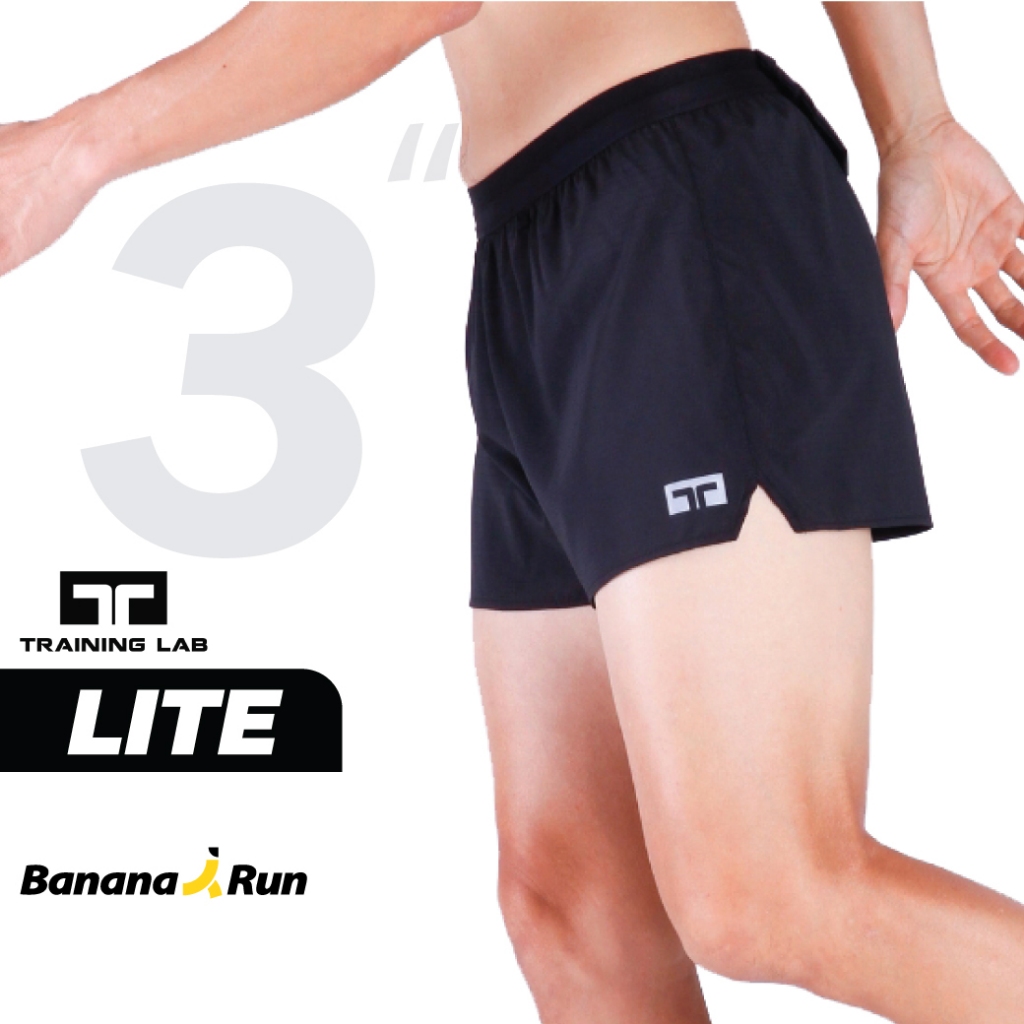Training Lab รุ่น 25123 Lite ยาว 3" กางเกงวิ่ง มีซับในแบบกางเกงใน