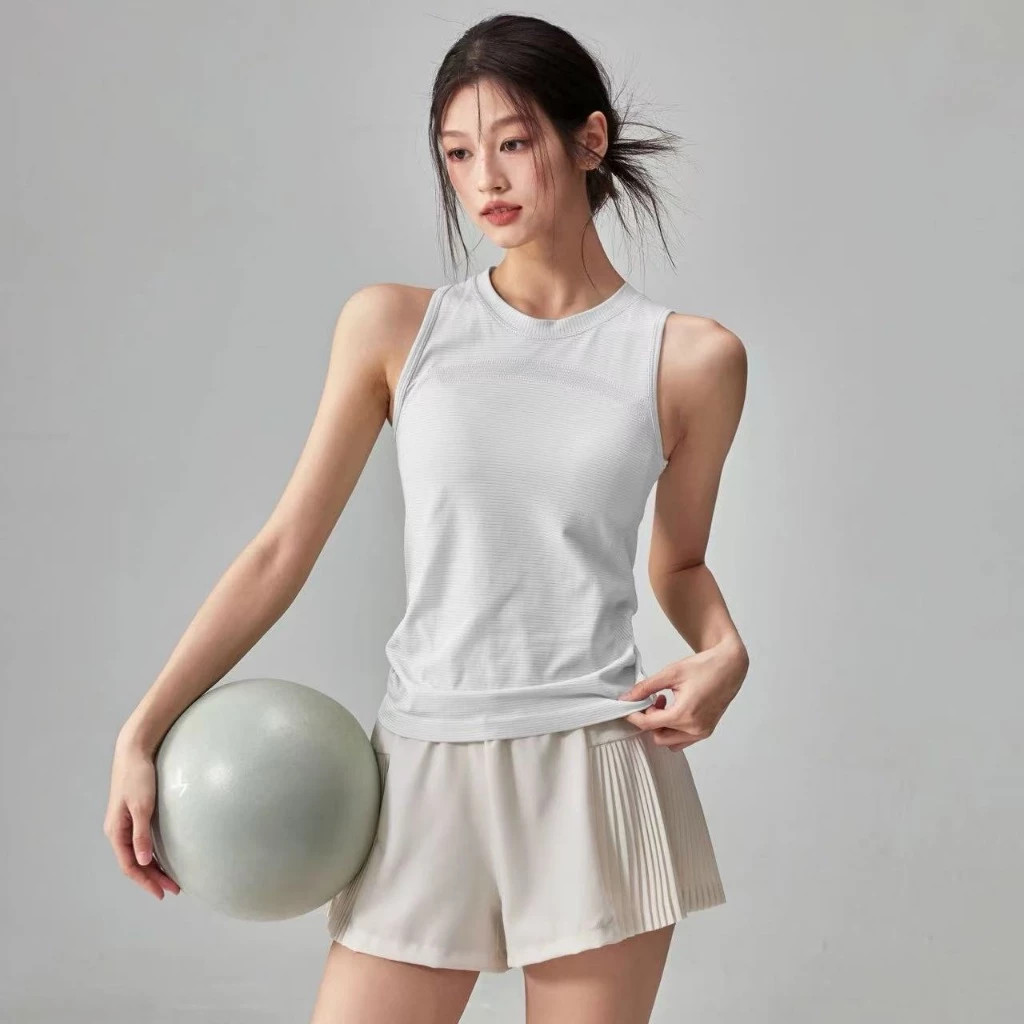 เสื้อกร้ามโยคะ Casual ใส่ได้ทุกกิจกรรม หลายสี ระบายอากาศ thumbnail 5