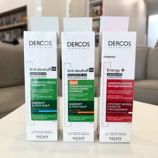 มีโค้ด30% VICHY DERCOS ANTI-DANDRUFF SHAMPOO Vichy Dercos Aminexil Anti-hair loss Shampoo Vichy Shampoo แชมพู วิชชี่