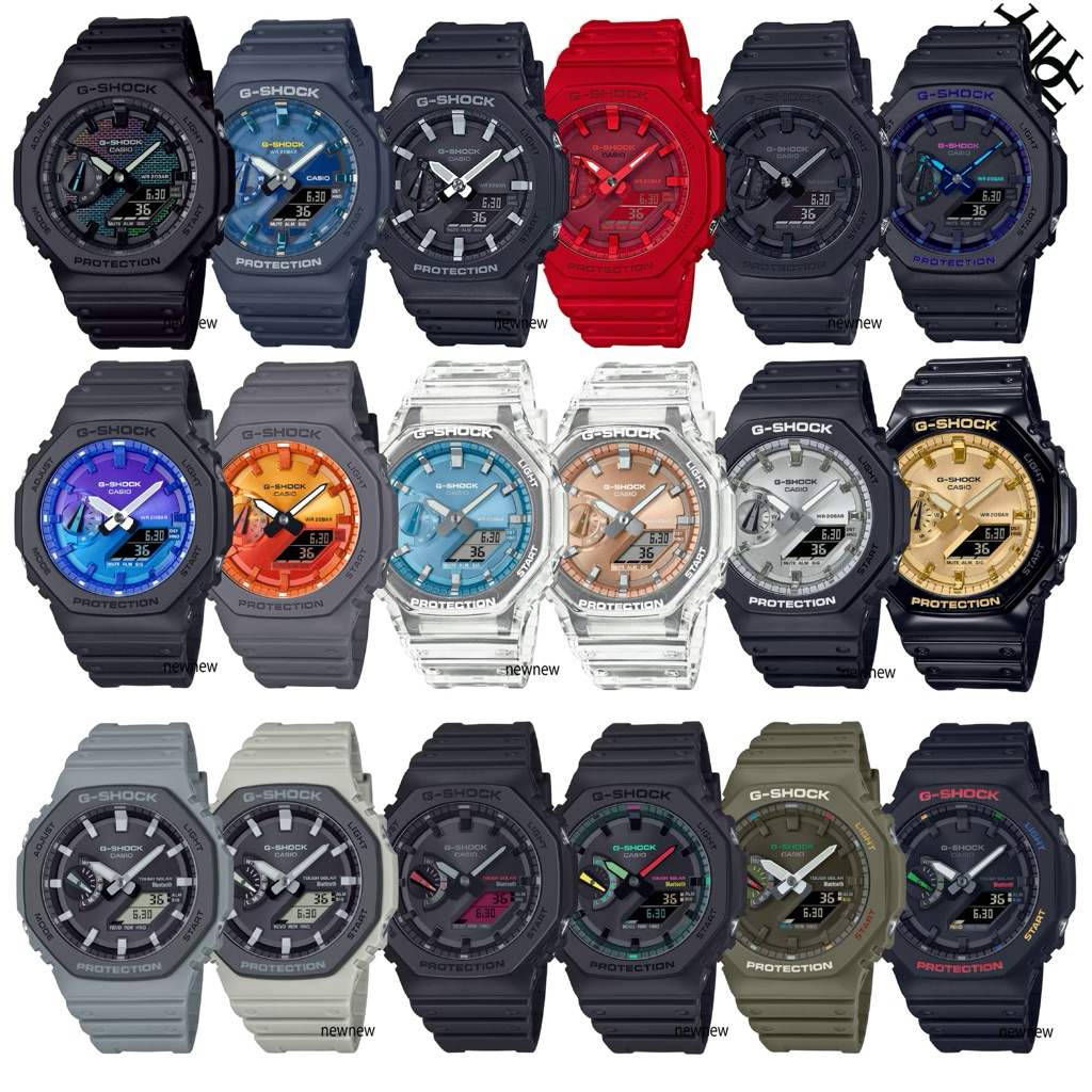 G-SHOCK รุ่น Ga-2100  CARBON COREGUARD GA-2100-1A1 GA-2100RW-1 GA-2100-1A2 GA-B2100 GA-2100-1A2 ของแ