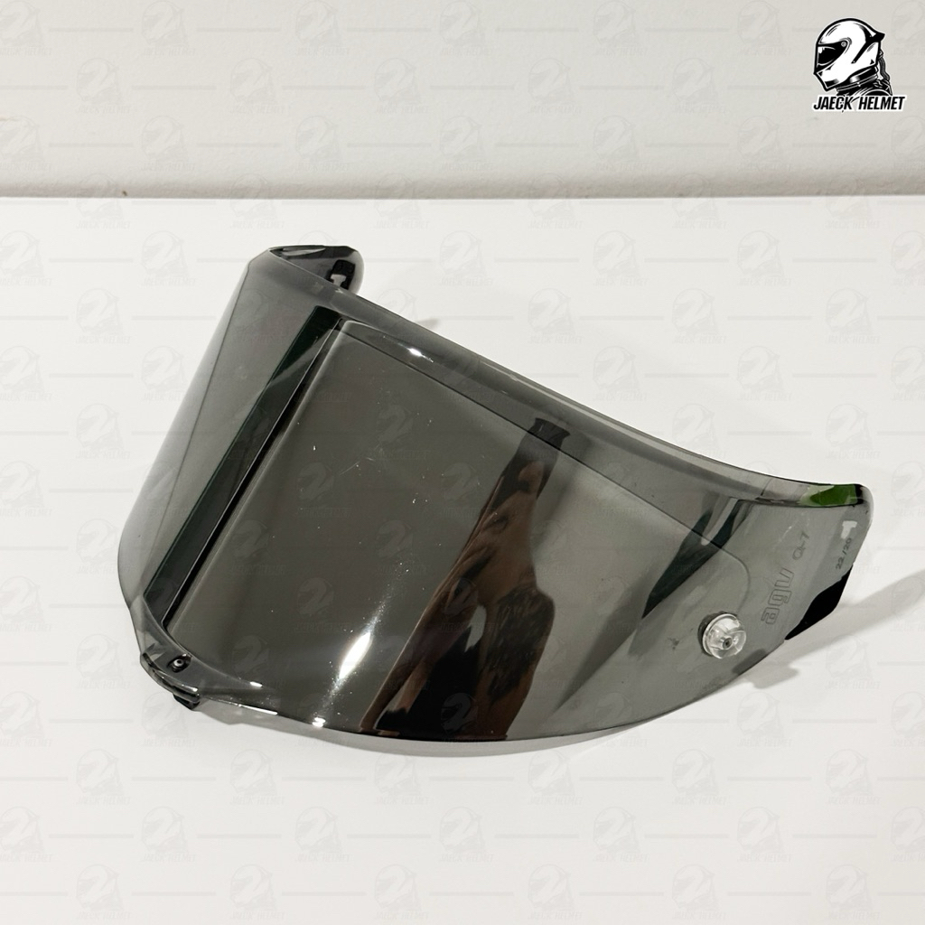 ชิวปรอทเงินมือสอง สำหรับ Agv Pista Gp Gpr Gprr , Corsa Race 3 ตามการใช้งาน ขาล็อคฝั่งซ้ายหัก 1 ขา