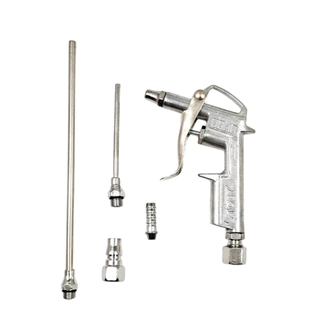 ปืนฉีดลม ชุดปืนฉีดลม 5 ตัว/ชุด Air Blow Gun ปืนเป่าลม ปืนลม ปืนยิงลม 3 ปาก พร้อมข้อต่อ ปั๊มลม รุ่น DG-10