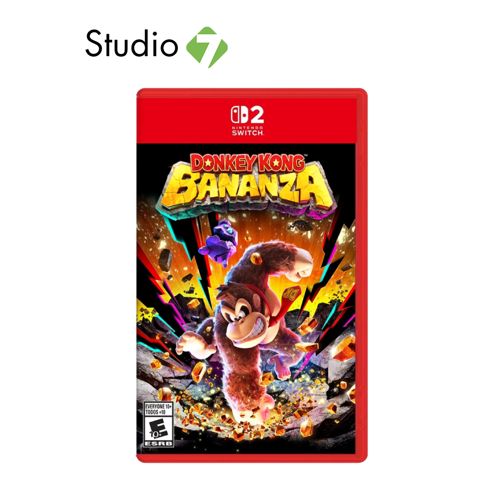 แผ่นเกม Nintendo Switch 2 : Donkey Kong Bananza by Studio7