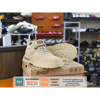 [รุ่นใหม่ มาแรง] Baoji 1010 Retro Mid [M] NEA รองเท้าผ้าใบ ผู้ชาย บาโอจิ แท้.