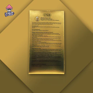 OSAKA BROTHER 000 GOLD ถุงยางอนามัย บางพิเศษ ผิวเรียบ ฟิตกระชับ ขนาด 52 mm. (1 กล่อง) มี 10 ชิ้น