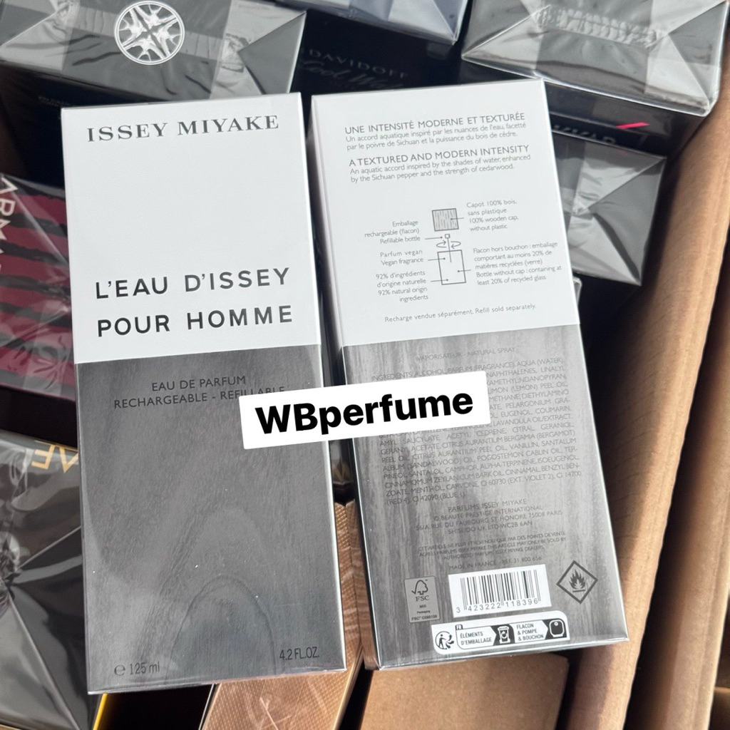 น้ำหอม Issey Miyake L’Eau d’Issey Pour Homme Eau de Parfum 125ml กล่องซีล ราคา ถูกที่สุด ดีลบีเคเค แกลเลอรีภาพที่ 3
