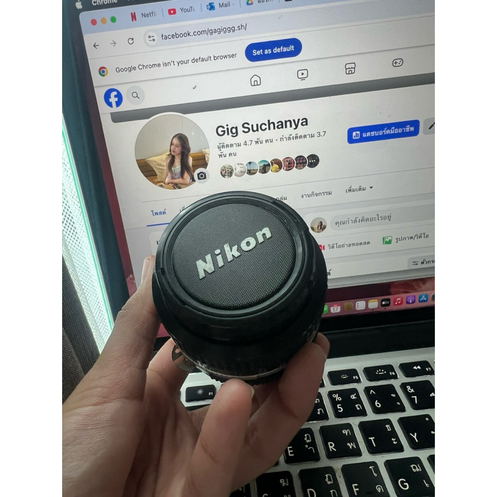 เลนส์ Nikon fe 50mm f/1.4