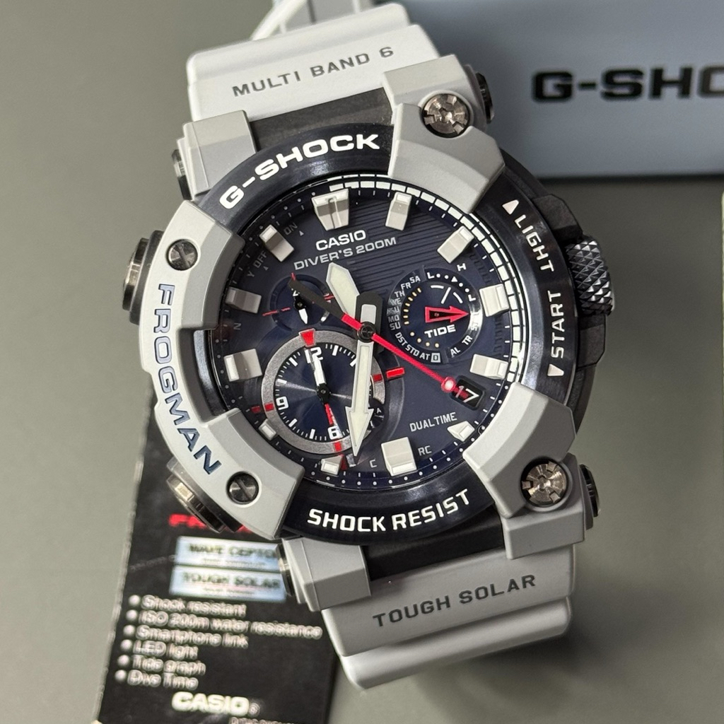 CASIO G-SHOCK FROGMAN GWF-A1000RN-8, GWF-A1000RN-8DR, GWF-A1000RN, GWF-A1000