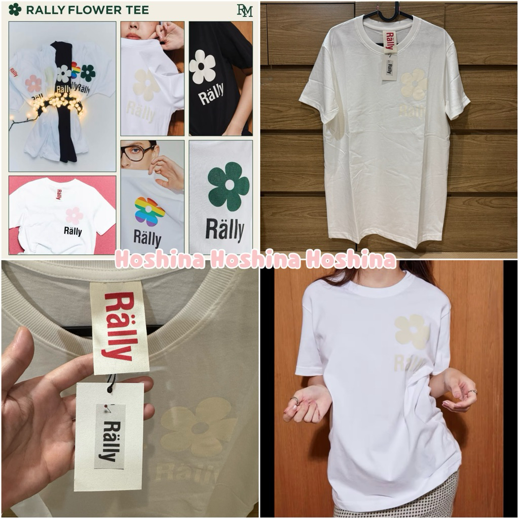Rally Movement Flower Tee Size L แท้💯% จาก Official Store (New with Tag)