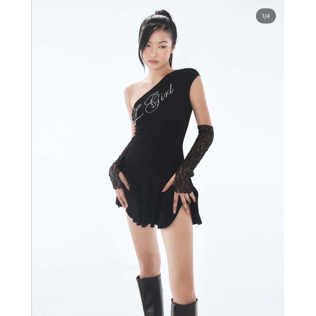 (มือสอง 🖤) LSOUL Aretha Dress Size M 🎸