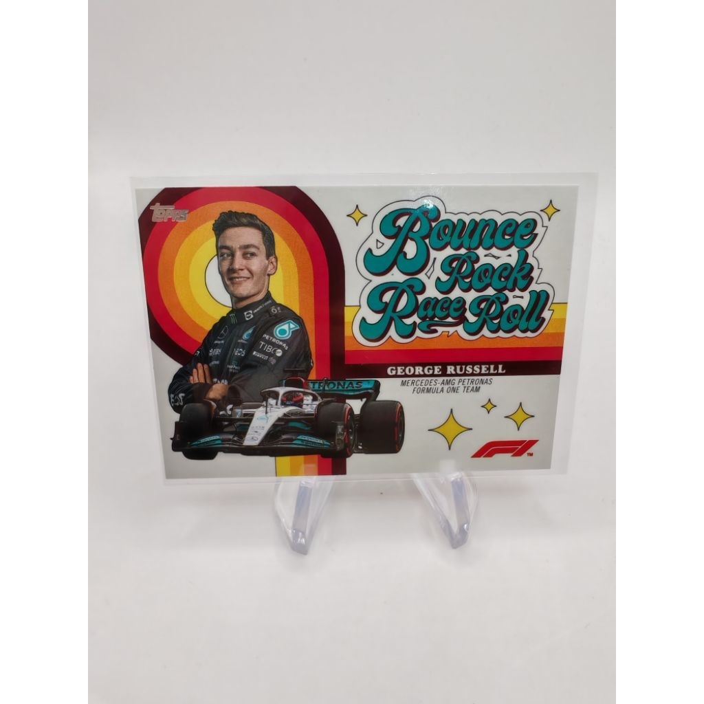 การ์ด f1 topps 2022 george russell