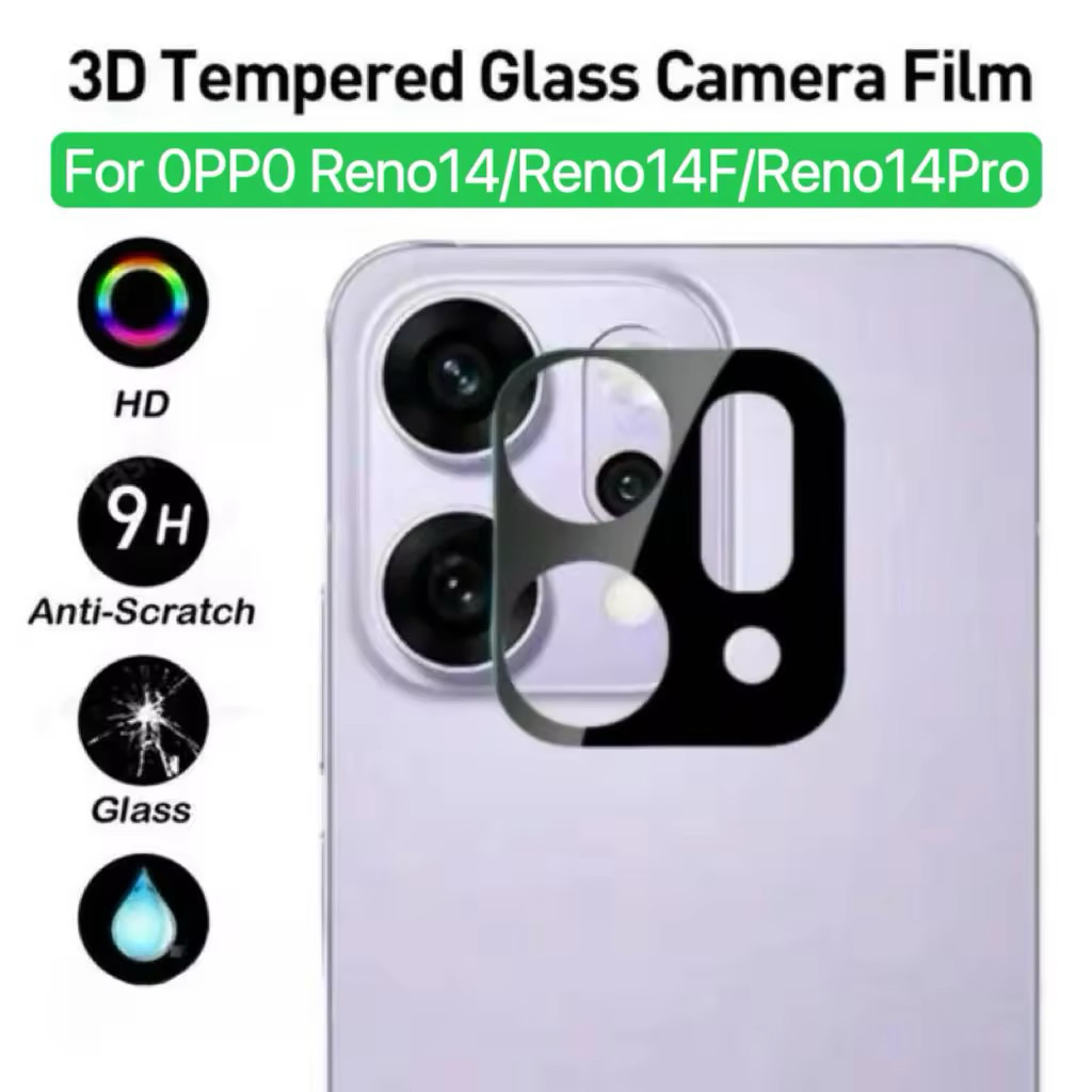 มาใหม่ตรงรุ่น For OPPO Reno14F ฟิล์มเลนส์กล้อง For OPPO Reno14F Reno14 Reno14Pro ฟิล์มกระจกกันรอยกล้