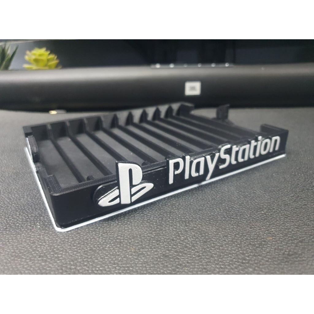 ที่วางแผ่นเกม Playstation วางได้ 10 แผ่น