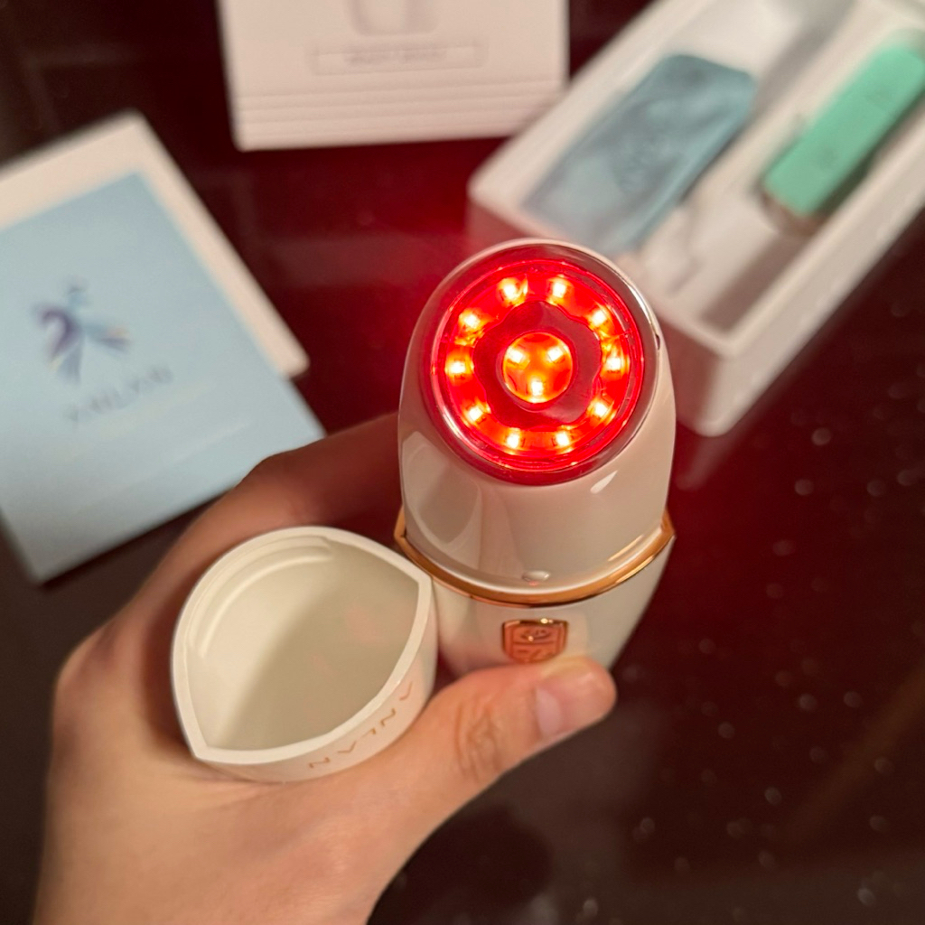 เครื่องนวดหน้า ANLAN Multifunction RF Beauty Device ซึ่งเป็นอุปกรณ์ดูแลผิวหน้าแบบมัลติฟังก์ชัน 5 in 