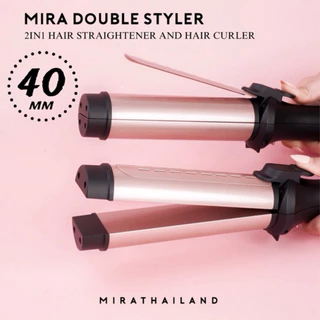 โปรพิเศษเดือนนี้💗เครื่องม้วนผม 2in1 ขนาดแกน 40 mm.Double Styler💗ได้ทั้งหนีบทั้งม้วนลอน