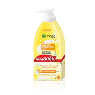 GARNIER - Body Bright Complete Extra Brightening Repairing Serum Milk UV (400 ml x 2 pcs.)