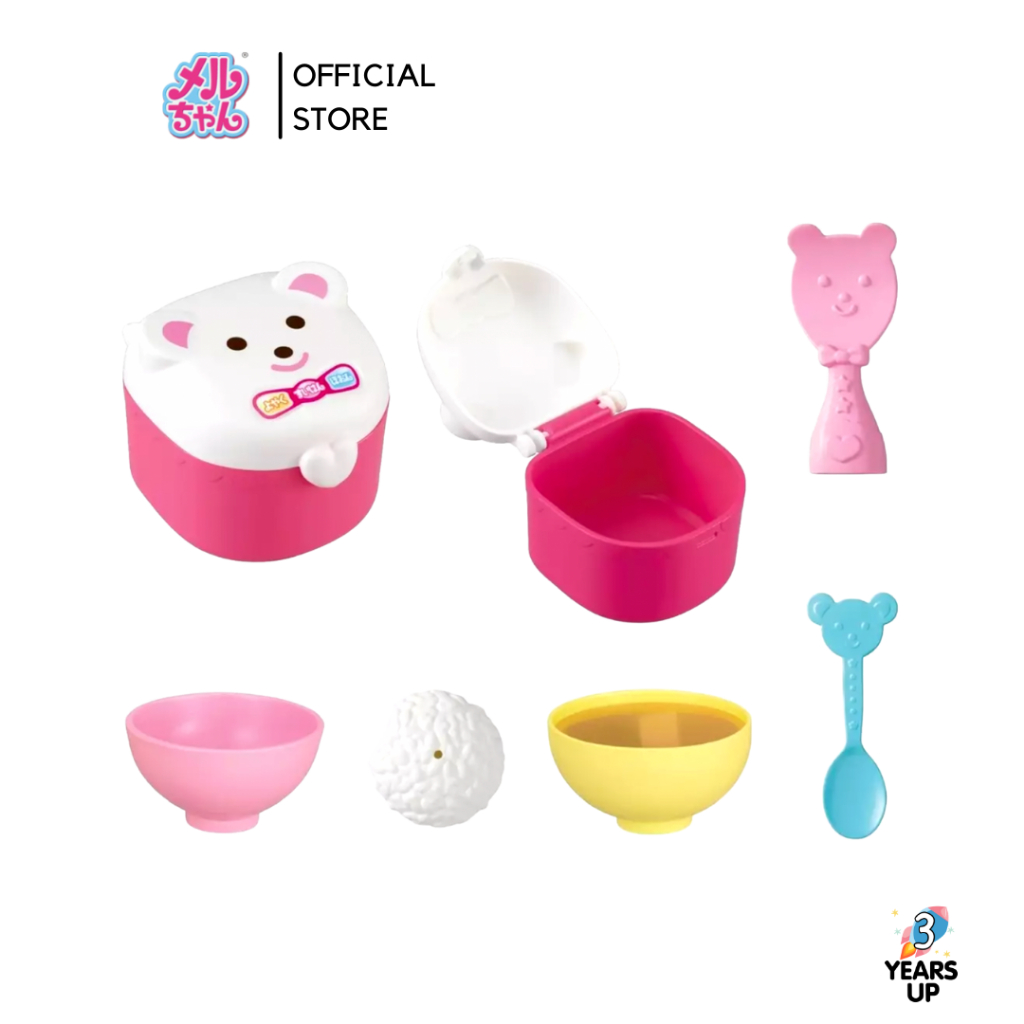 หม้อหุงข้าวเมลจัง MELL CHAN® อาหารเมลจัง ลิขสิทธิ์แท้ Doll Rice Cooker กล่องข้าว ของเล่นตุ๊กตา