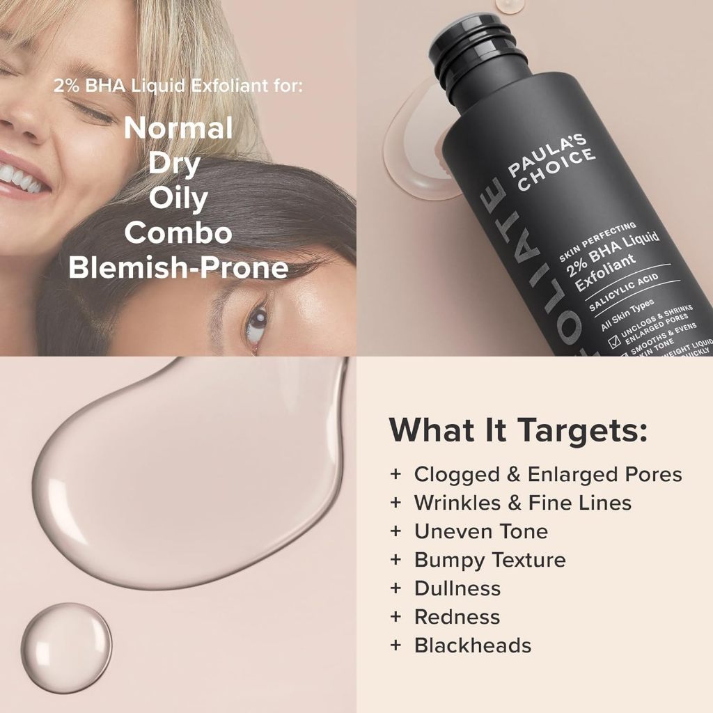 (เตรียมจัดส่งสินค้า) Paula's Choice Skin Perfecting 2% BHA Liquid Exfoliant 30ml/118ml - รูปที่ 3