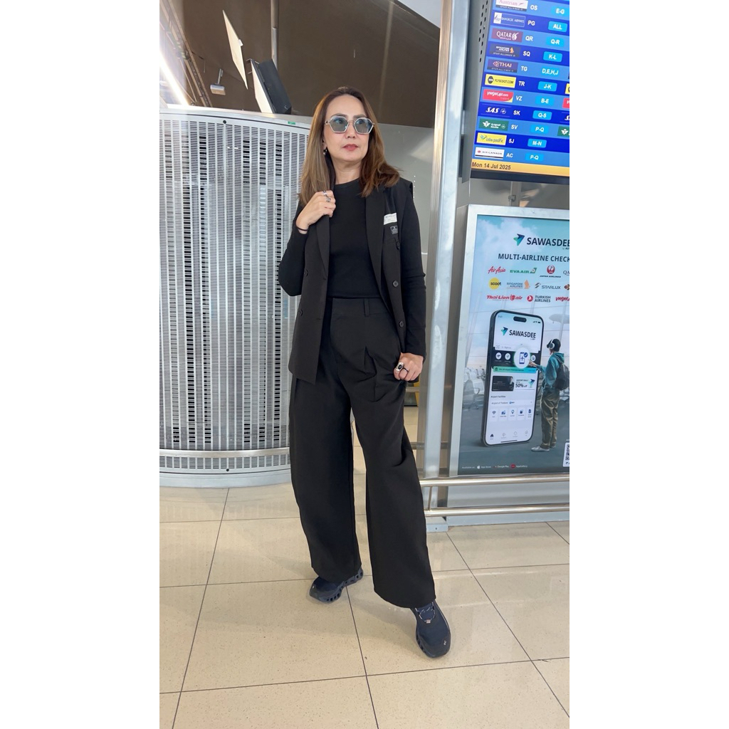 กางเกง Barrel in Slack pants